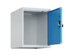 opzetkast,v. locker,1vak.,vak B 400mm,HxBxD 500x400x500mm,draaigrendel