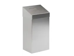 Afvalbak Met Pushklep 18 Liter Zwart