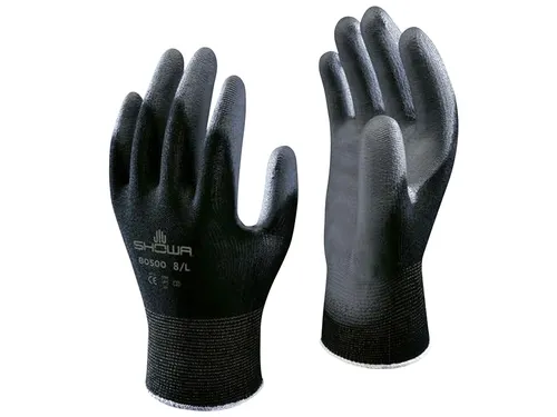 Griphandschoen Showa B0500 zwart Maat L Nylon