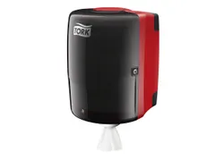 Tork Performance Combi-rol Dispenser Zwart/Rood