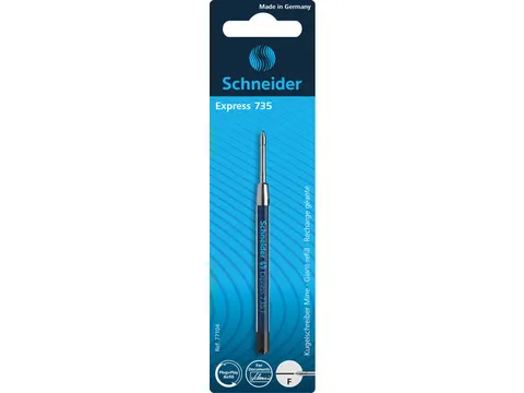 Balpenvulling Schneider Express 735 F op blister zwart