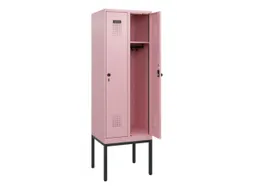 schoollocker,HxBxD 1950x600x500mm,2vak,vak B 300mm,draaigrendel