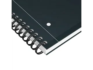 Spiraalblok Oxford International Notebook A4+ ruit 5x5mm Zwart - 6