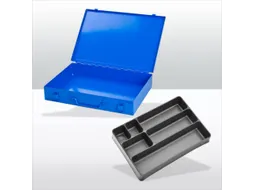 assortimentskoffer,HxBxD 50x335x240mm,6vakken