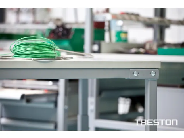 Bijzetwagen Hxbxd 650-900X700X500Mm Ral7045