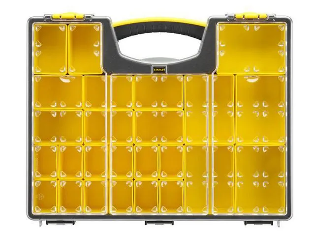 Pro Organizer, 25-Vaks, Geel, Zwart