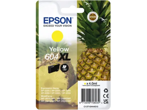 Inktcartridge Epson 604XL T10H44 geel