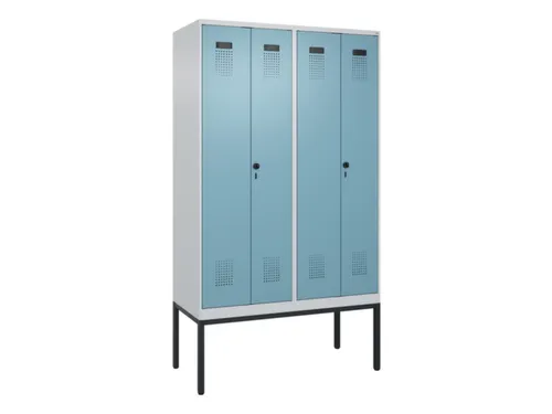 PBM-locker,HxBxD 2120x1200x500mm,4vak,vak B 300mm,draaigrendel