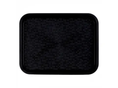 Roltex Dienblad polypropyleen Zwart 45,5x35,5cm