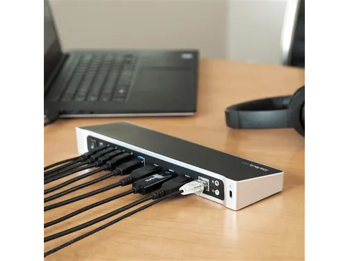 Triple Monitor USB 3.0 Docking Station met 2x 4K DisplayPort & HDMI