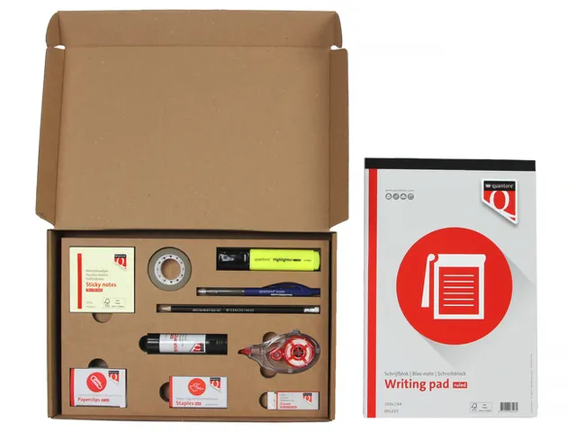 Huismerk koffer Quantore + inhoud