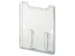Folderhouder Exacompta Wand A4 1 vak Eindbox Helder Transparant