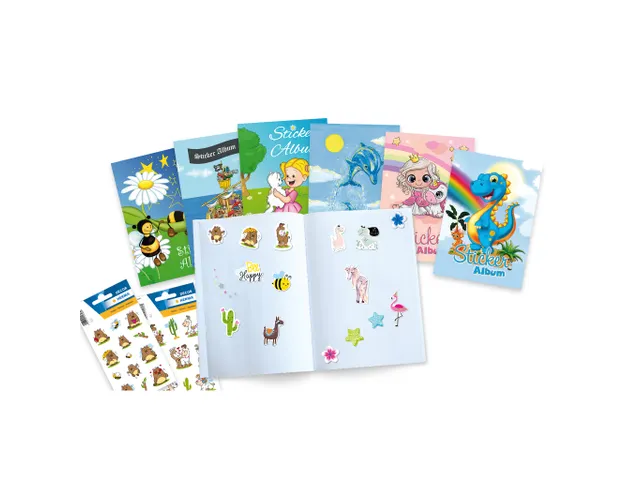 Stickeralbum de kleine dolfijn A5