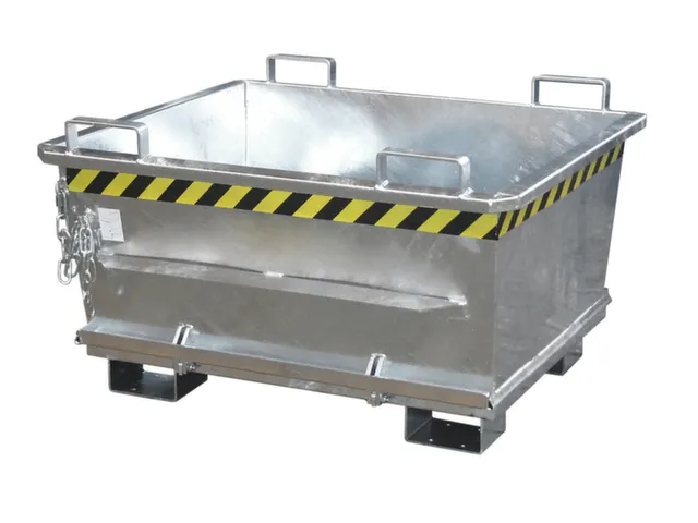 Bodemklepcontainer 721x1040x1200mm 0.50m³ 1000kg Verzinkt