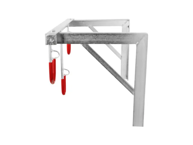 porte-cycles,L 850mm,3emplacements de réglage,utilisation unilatéral