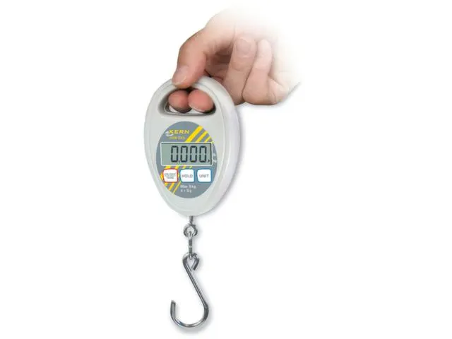 Hangweegschaal Lcd Display Weegbereik 0-10Kg Afleesbaar Per 10G