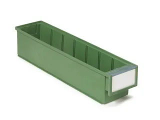 Stellingbak HxLxB 82x400x92mm 1 9l duurzaam kunststof groen - 2