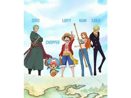 Rollerpen Pilot x One Piece FriXion Ball Plus M Rood Nami