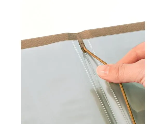 Menukaart map Sigel A4 bruin voor 8 blad