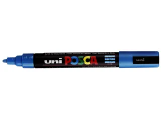 Verfstift Posca PC5M Medium Punt 1,8-2,5mm Lichtblauw - 2