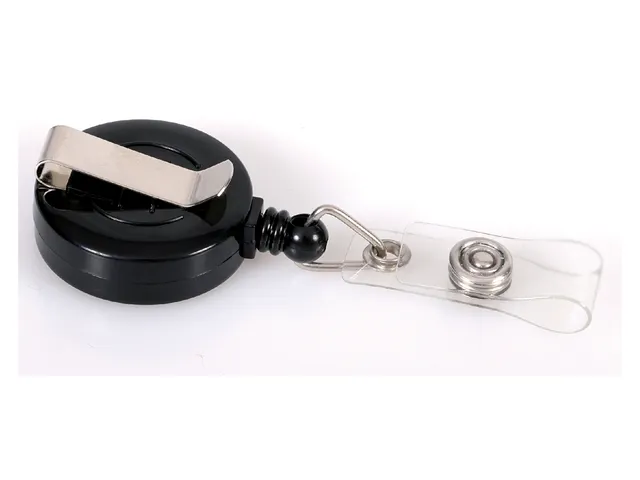 Enrouleur Opus 2 avec lanière Noir