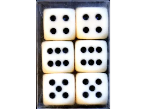 Dobbelstenen 6 stuks