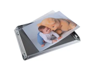 Wand poster lijst A3 aluminium/kristal - 18