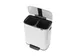 Afvalbak Bo Pedaalemmer Wit 2x30 Liter