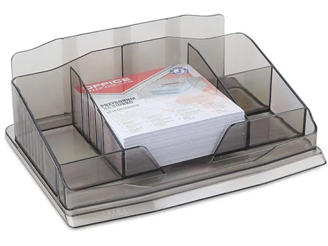 Bureaustandaard Notes 6 Vakken Smoke Transparant