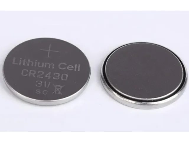 Knoopcelbatterij CR2430 3.0V Blister 5 Stuks