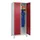 locker,HxBxD 1950x800x500mm,2vak,vak B 400mm,cil.-slot,voeten