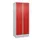 locker voor scheiding van kleding,HxBxD 1950x800x500mm,2vak