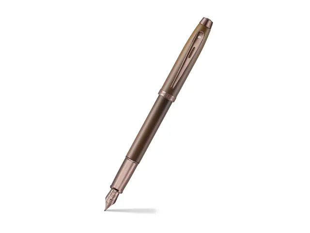 Coffret cadeau stylo plume Sheaffer 100 M Coffee ed. Matt brown 3x10ml