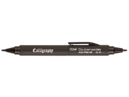 Kalligrafiepen Itoya CL10 1.5mm én 3.0mm penpunt zwart