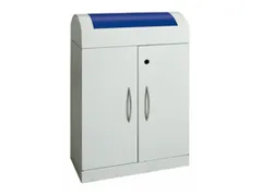 Afvalverzamelstation Niet-Brandbaar 90 Liter 975X620X320Mm Blauw