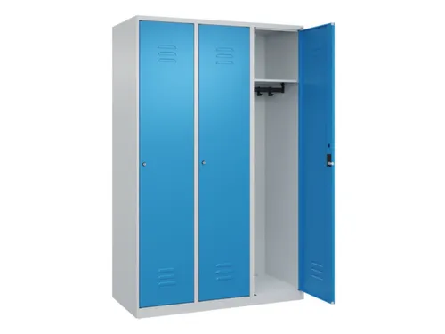 locker,HxBxD 1850x1200x500mm,3vak,vak B 400mm,cil.-slot