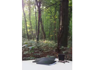 Notitieboek Rhodia Greenbook A4+ lijn 4-gaats 180 pagina's 90gr zwart - 6