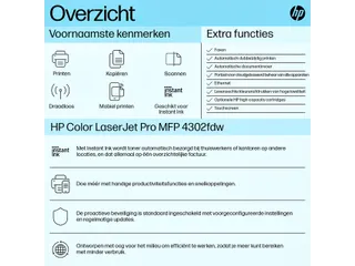 Multifunctional Laserprinter HP Color LaserJet 4302fdw - 6