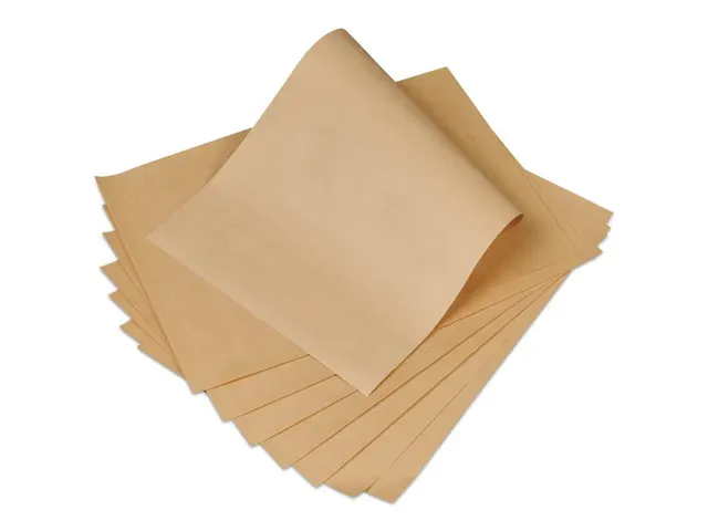 Verpakkingspapier Vel Kraft 650x1000mm Gestreept 90g/m2 Bruin
