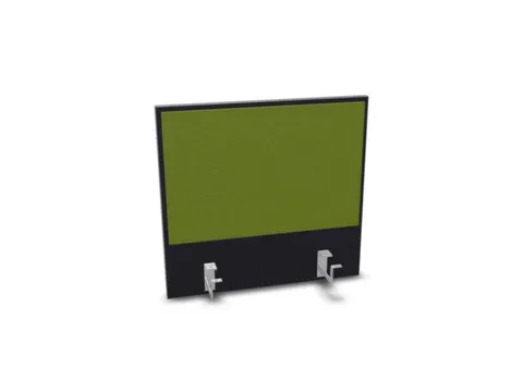 opzetpaneel,v. bureau,aanbouw achter,B 600mm,CC-zwart,BN7048-groen