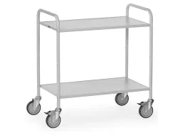 Dossierwagens 4880 150kg 2 Etages Ral7035 800x500mm