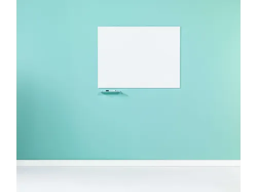 Glasbord Premium 120x200cm Wit Magneethoudend Verborgen Ophang