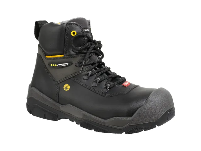 Jalas 1828 Jupiter hoge S3 veiligheidsschoenen, SRC, zwart, maat 43, p