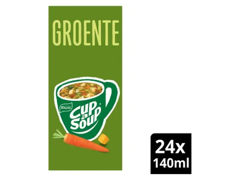 Cup a Soup Knorr groente 140ml doos 24 stuks
