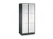 armoire multicases grand volume,RAL7021/RAL7035,HxlxP 1950x820x500mm