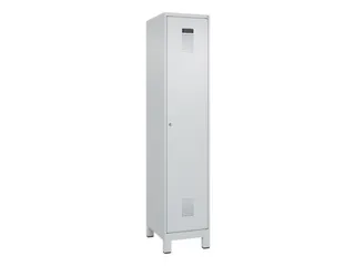 locker,HxBxD 1950x400x500mm,1vak,vak B 400mm,cil.-slot,voeten - 3