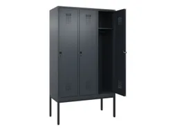 locker,HxBxD 2120x1200x500mm,3vak,vak B 400mm,draaigrendel