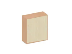 Schuifdeurkast 1150x1000x430mm Romp Beuken Decor Front Esdoorn