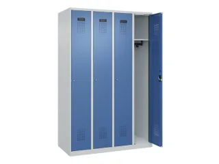 locker,HxBxD 1850x1200x500mm,4vak,vak B 300mm,cil.-slot - 2