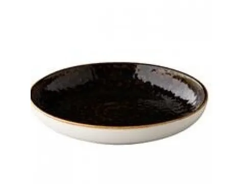 Bord Jersey diep rond bord Bruin 23,5 cm